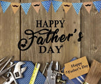 20x10ft Fathers Day Backdrop Brown Wall Wooden Fathers Day Backdrops for Photography Repair Tools Father's Day Photo Background I Love Dad Gender Reveal Newborn Party Banner Photo Booth by ZJRBJB