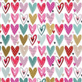Jillson Roberts All-Occasion Gift Wrap Rolls, Pretty Hearts, Pack of 6 by JILLSONROBERTS