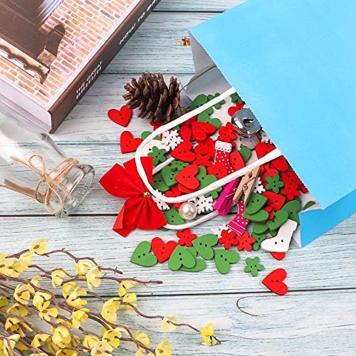 Tomnk 32pcs Party Favor Bags 8 Colors Goodie Rainbow Paper Bags Bulk with Handles for Birthday Party, Candy ,Small Gift and Bridal Shower - Image 6