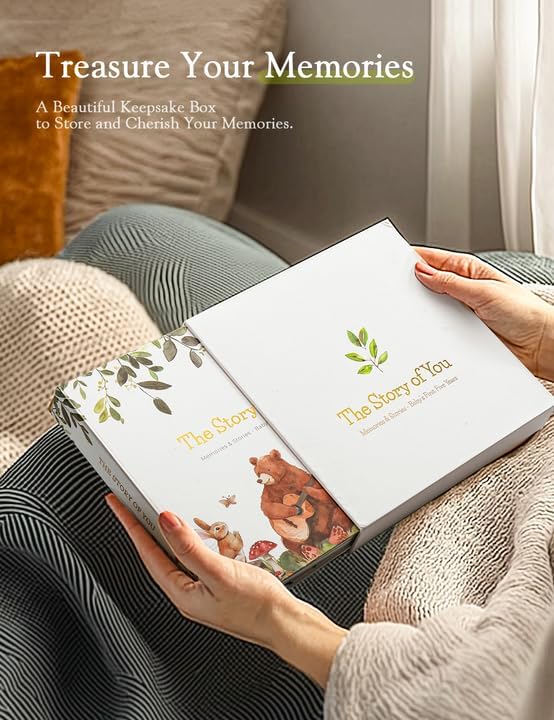 Baby Book Keepsake for Baby Gift,Baby Memory Book Scrapbook - Image 5