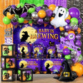 Halloween Baby Shower Decorations, 286Pcs a Baby is Brewing Baby Shower Kit by Biswiter