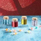 Patelai 48 Pcs Small Glass Bottles with Cork, 50 ml Vials Jars Mini Potion Bottles Empty Spell Jars Sand Art Decorative for DIY Sand Water Pill Party Supplies - Image 5