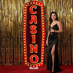 Funrous 6 ft Casino Party Decoration Life Size Cardboard Cutout by Funrous