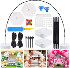 JOYYPOP Bundle of Balloon Arch Kit, 10ft Wide & 9ft Tall and 4 Sets Balloon Stands for Table 15.75 Inch - Image 2