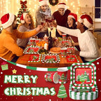 350 Pcs Christmas Paper Plates and Napkins Set Disposable Serve 50 - Image 5