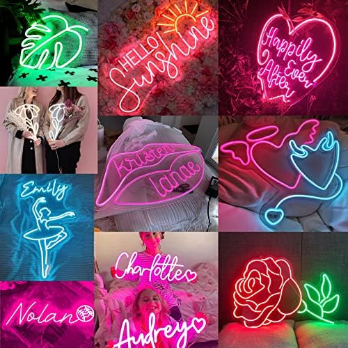Custom Neon Signs,Personalized LED Neon Light for Home Decor Wedding Birthday Game Room Bar Logo Wall Decor - Image 6