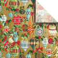 Jillson & Roberts Printed Christmas Gift Tissue 20" x 30", Ornamental Beauty (24 Folded Sheets) by JILLSONROBERTS