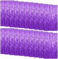 20 Pack Foil Curtain Backdrop Purple Metallic Tinsel Foil Fringe Curtains Photo Booth Props for Birthday Wedding Engagement Baby Shower Bachelorette Christmas Holiday Celebration Party Decorations by KEJ