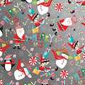 Jillson Roberts Gift Wrap, Snow Joy (6 Jumbo Rolls 10ft x 30in) by JILLSONROBERTS