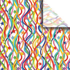 Jillson & Roberts 20" x 30" Printed Gift Tissue, Celebration Streamers (48 Folded Sheets) by JillsonRoberts