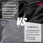 Wokceer Cheesecloth Table Runner Black 10FT Boho Gauze Runner, 12 Pack - Image 4