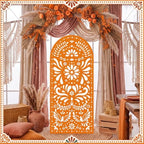 Gerrii 6 ft Cielito Lindo Arch Backdrop, All-in-one Stand up, Orange - Image 5