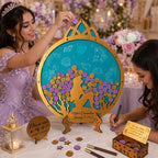 Quinceañera Guest Book Alternative, Mermaid Under the Sea Sweet 15 Decor - Image 2