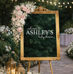 Custom Baby Shower Decal Personalized Welcome Sign Vinyl Sticker - Image 4