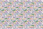 Jillson Roberts 20" x 30" Printed Floral Gift Tissue Gift Wrapping Supplies, Secret Garden, 48 Folded Sheets - Image 3