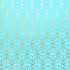Jillson & Roberts All Occasion Geo Graphics Wrapping Paper Roll Bundle - Gold, Silver, Aqua, Turquoise, Baby Blue, Marble, Champagne (12.5 sq ft per roll, 75 Total Sq Ft) for Birthdays, Weddings, Valentine's Day, Graduations & Bridal Showers, 6 Pack - Image 5