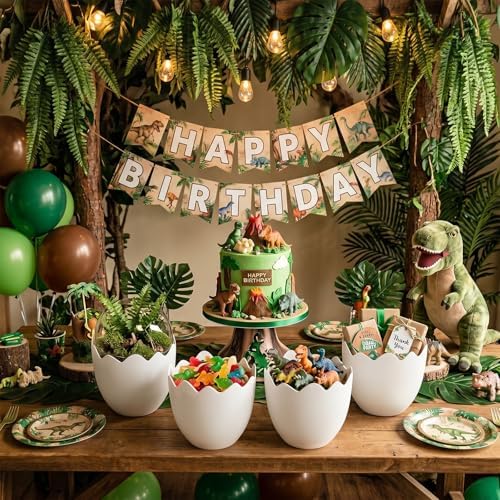 12 Pcs Dinosaurs Party Centerpieces Dino Eggs Decoration - Image 3