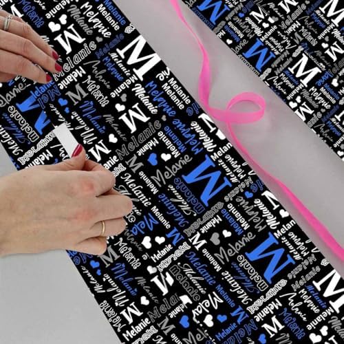 AOFUN Custom Gift Wrapping Paper Funny Christmas Wrapping Paper Personalized Wrapping Paper With Name Logo Custom Wrapping Paper Picture 5 Rolls 58"" x 23"", Style 23 - Image 4