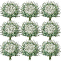 Serwalin 300PCS Mixed Eucalyptus Stems with Baby's Breath Greenery by Serwalin