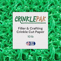 10LB Green Crinkle Paper Filler USA Made by CrinklePak