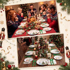 Honeydak 210 Pcs Nutcracker Plates and Napkins Christmas Party Supplies - Image 6
