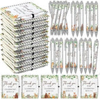 Skyygemm 60pcs/30 Set Woodland Animal Baby Shower Gifts bulk for Guests Includes Woodland Animal Small Spiral Notebook Bulk Forest Retractable Ballpoint Pen for Baby Shower Gender Reveal Guest by Unknown