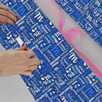 AOFUN Custom Wrapping Paper Gift Wrapping Paper Personalized Gift Unique Wrapping Paper Happy Anniversary Wrapping Paper 3 Rolls 58" x 23" - Image 4