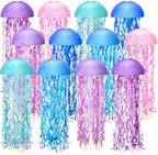 Baquler Set of 12 Jellyfish Party Decoration Pastel Colors Paper Lanterns by Baquler