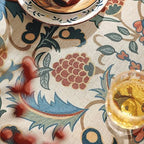 patdrea Designer Elegant French Tablecloth,Square,67"x67" - Image 3