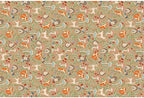 Jillson Roberts 20" x 30" Printed Gift Tissue for Birthdays, Wine Bags, Weddings, Krafty Fox, 48 Folded Sheets - Image 3