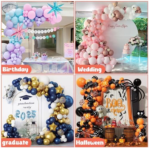 OurWarm 8.2FT & 6FT Half Balloon Arch Stand, Balloon Arch Kit for Party - Image 5
