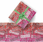 AOFUN Custom Wrapping Paper Picture Gift Wrap Funny Wrapping Paper For Boys Birthday Wrapping Paper For Men Personalized Logo Gift Custom Name Text 5 Rolls 58"" x 23"", Style 9 - Image 2