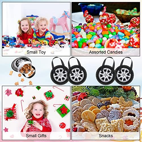 Silkfly 48 Pcs Racing Car Party Favor Tote Bags Non Woven for Kids Birthday - Image 3