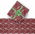 AOFUN Personalized Name Text Wrapping Paper Gift Wrap Funny Wrapping Papper Funny Gift Bags For Adults Cute Wrapping Paper Gift Wrap Funny 3 Rolls 58" x 23" - Image 2
