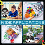 Roowest 36 Pcs Video Game Party Favor Bags for Kids, Black, White - Image 4