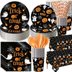 Ceenna Halloween Trick or Treat Party Supply Decoration for 50, Orange by Ceenna