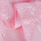SoarDream Pink Sequin Tablecloth 90"x156" Baby Shower Glitter Table Cloth - Image 6
