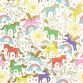 Jillson Roberts Gift Wrapping Paper, Unicorn (8 Rolls 5ft x 30in) by JILLSONROBERTS