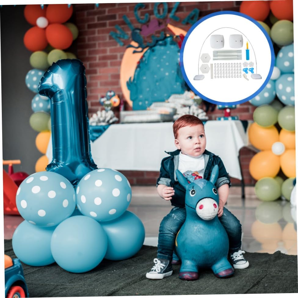 Balloon Arch Kit Plastic Fiber Pole with Base - Image 5