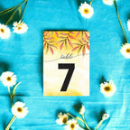 Autumn Table Cards Number 1-50 Double Sided For Wedding Reception Event Party Baby Shower Birthday 4x6, AT-TABLE-CARD-856 - Image 3