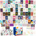 Decorably 110 Pack Gold Foil 5x7in All Occasion Cards Assortment Box Set by Decorably