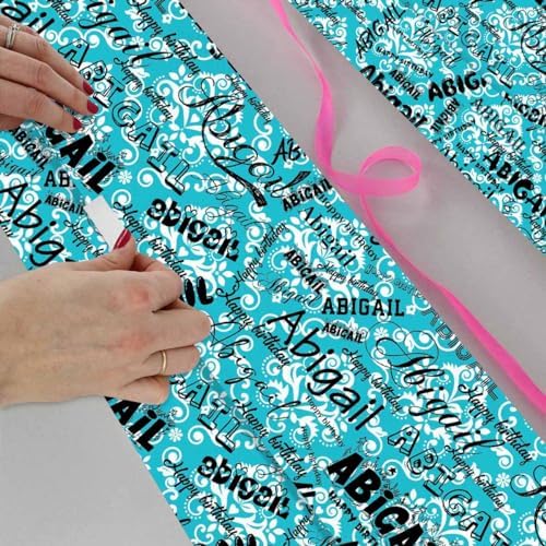 AOFUN Custom Gift Wrapping Paper - Funny Gift Bags For Adults & Baby Shower - One Roll to 3 Rolls, 58" x 23" - Image 4