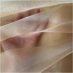 25 Yard Organza Fabric 44" Wide for Wedding Event Décor - Champagne Gold - Image 4