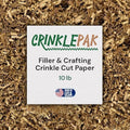 10LB Kraft Crinkle Paper Filler USA Made by CrinklePak