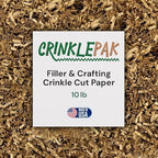 10LB Kraft Crinkle Paper Filler USA Made by CrinklePak
