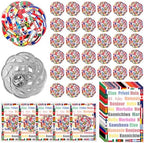 Highergo 48 Sets World Country Flag Enamel Pins by Highergo