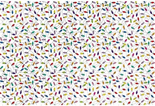 Jillson Roberts 20" x 30" Printed Christmas Gift Tissue, Lights (48 Folded Sheets) - Image 3