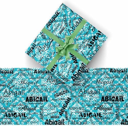 AOFUN Custom Gift Wrapping Paper - Funny Gift Bags For Adults & Baby Shower - One Roll to 3 Rolls, 58" x 23" - Image 2