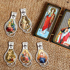 Karenhi 50 Set Baptism Party Favors for Guests Angel Keychain with Nail Clipper and Bottle Opener Baptism Favors Souvenirs Gifts with Thank You Tag Organza Bags for Baby Shower Birthday Party - Image 3