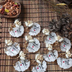 40 Floral Crystal Resin Magnets, Wedding Favors for Guests Bulk - Image 5